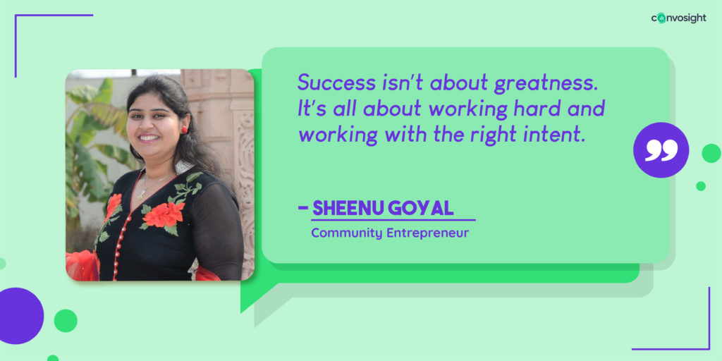 Admin Success Story of Sheenu : Admin of Super Indian Women (SIW)